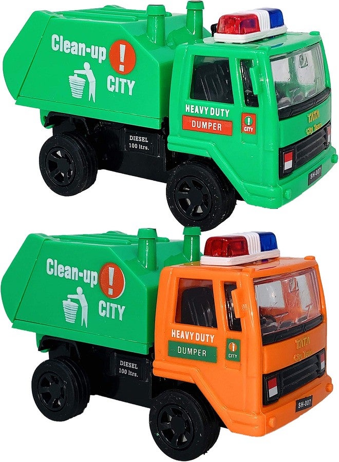 Smart Picks Clean Up City Vehicle Display Piece/Pull Back Toy for Kids (Colour May Vary) - Image 1